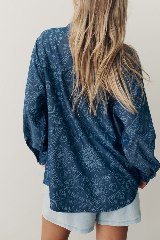 Spiritual Gangster Mandala Buttondown Shirt #3