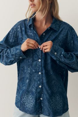 Spiritual Gangster Mandala Buttondown Shirt