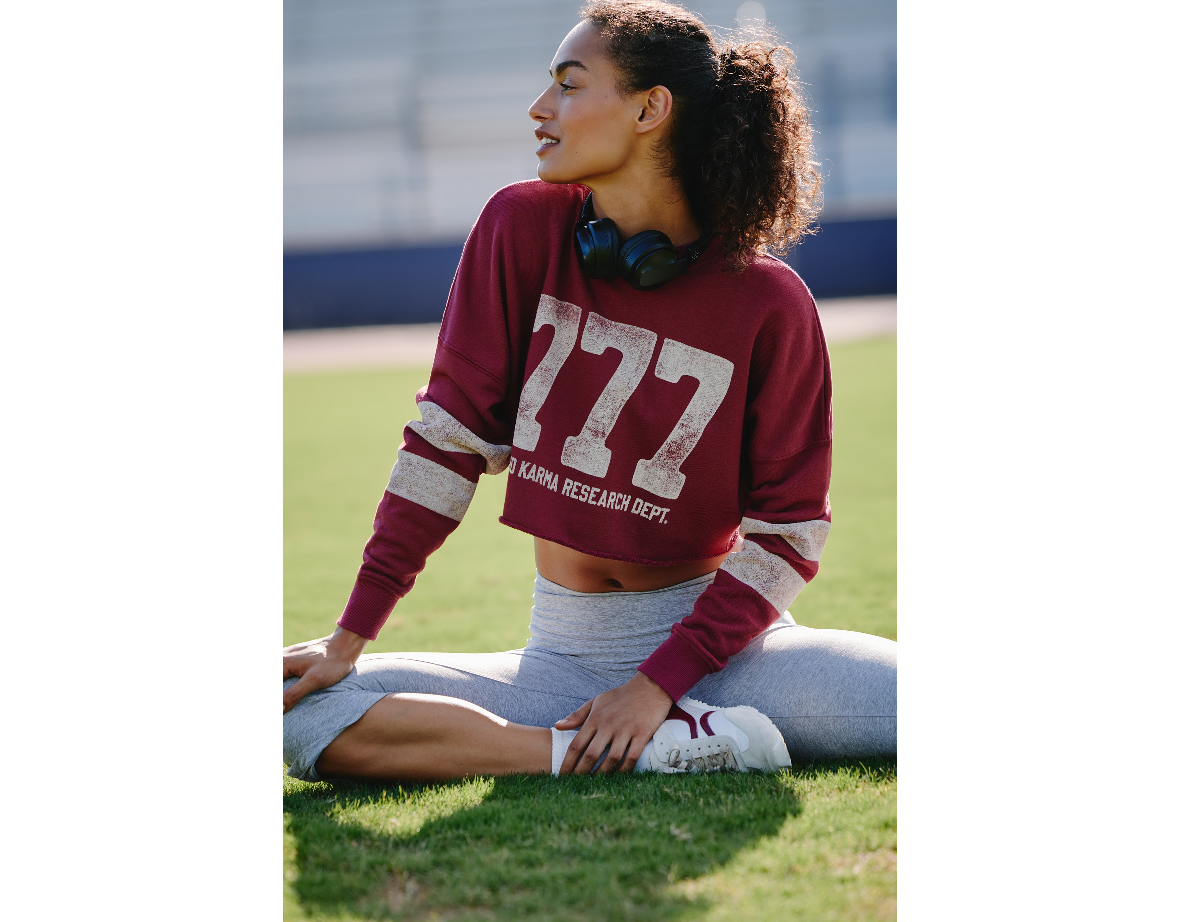 Spiritual Gangster Good Carma Cotton Blend Sweatshirt