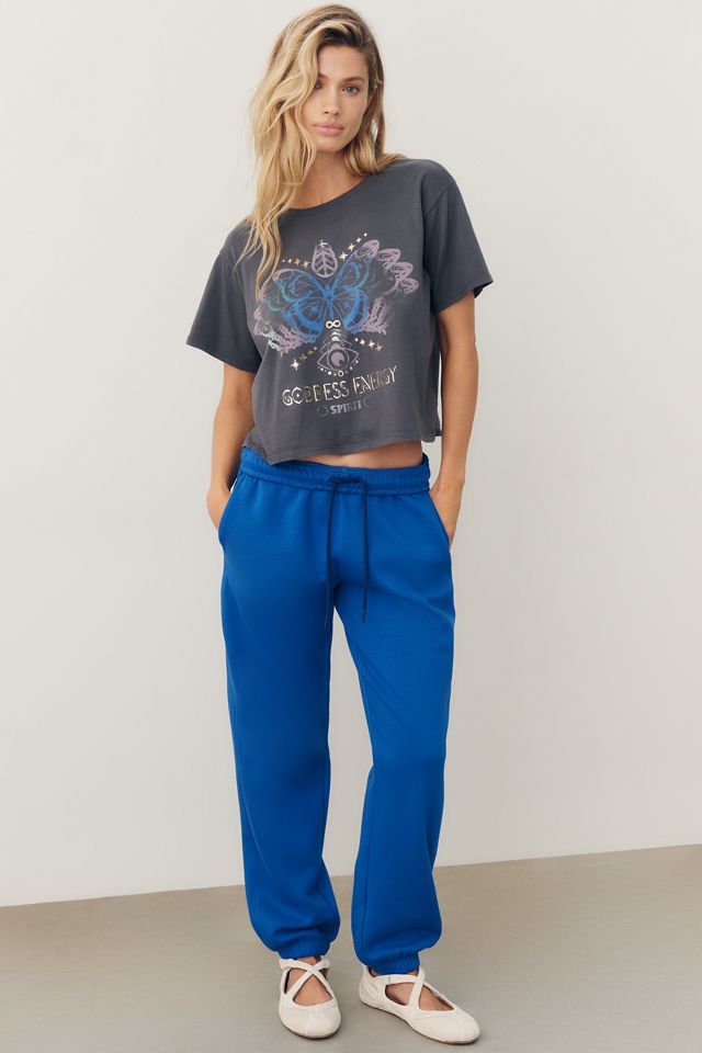 Spiritual Gangster 100% Cotton Butterfly Graphic Tee #1