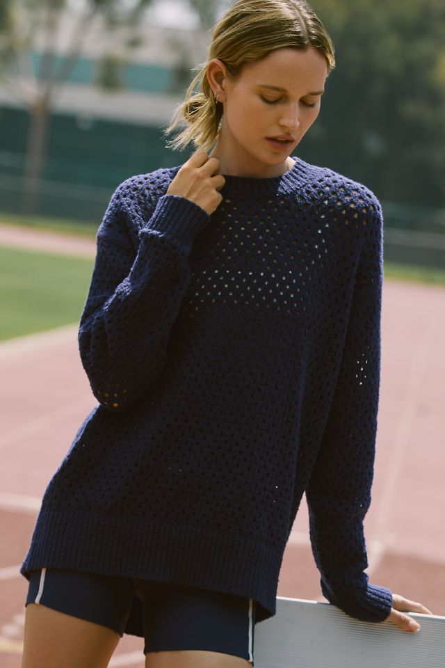 Varley Grady Bouclé Knit Sweater #2