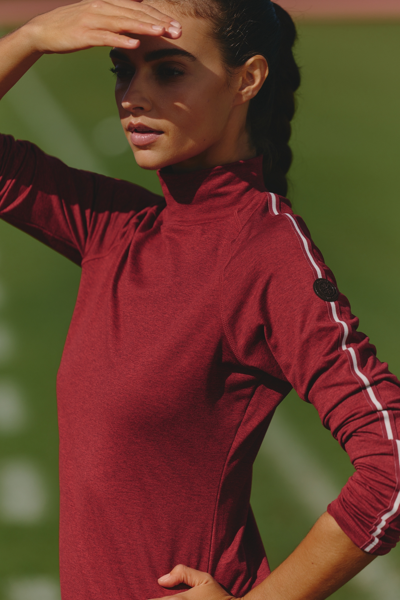 Varley Always Mock-Neck Long-Sleeve Top