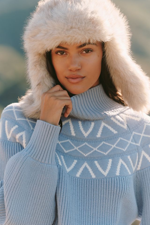 Varley Marcie Fairisle Sweater #1