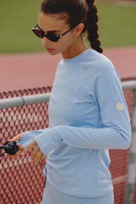 Varley Always Crew-Neck Long-Sleeve Top