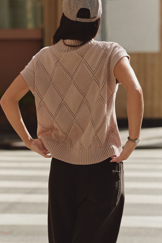 Varley Keffin Relaxed Short-Sleeve Sweater | Anthropologie