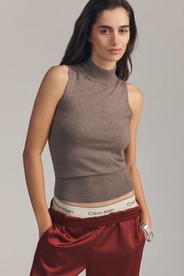 Varley Neilsen Wool Blend Sleeveless Knit Top