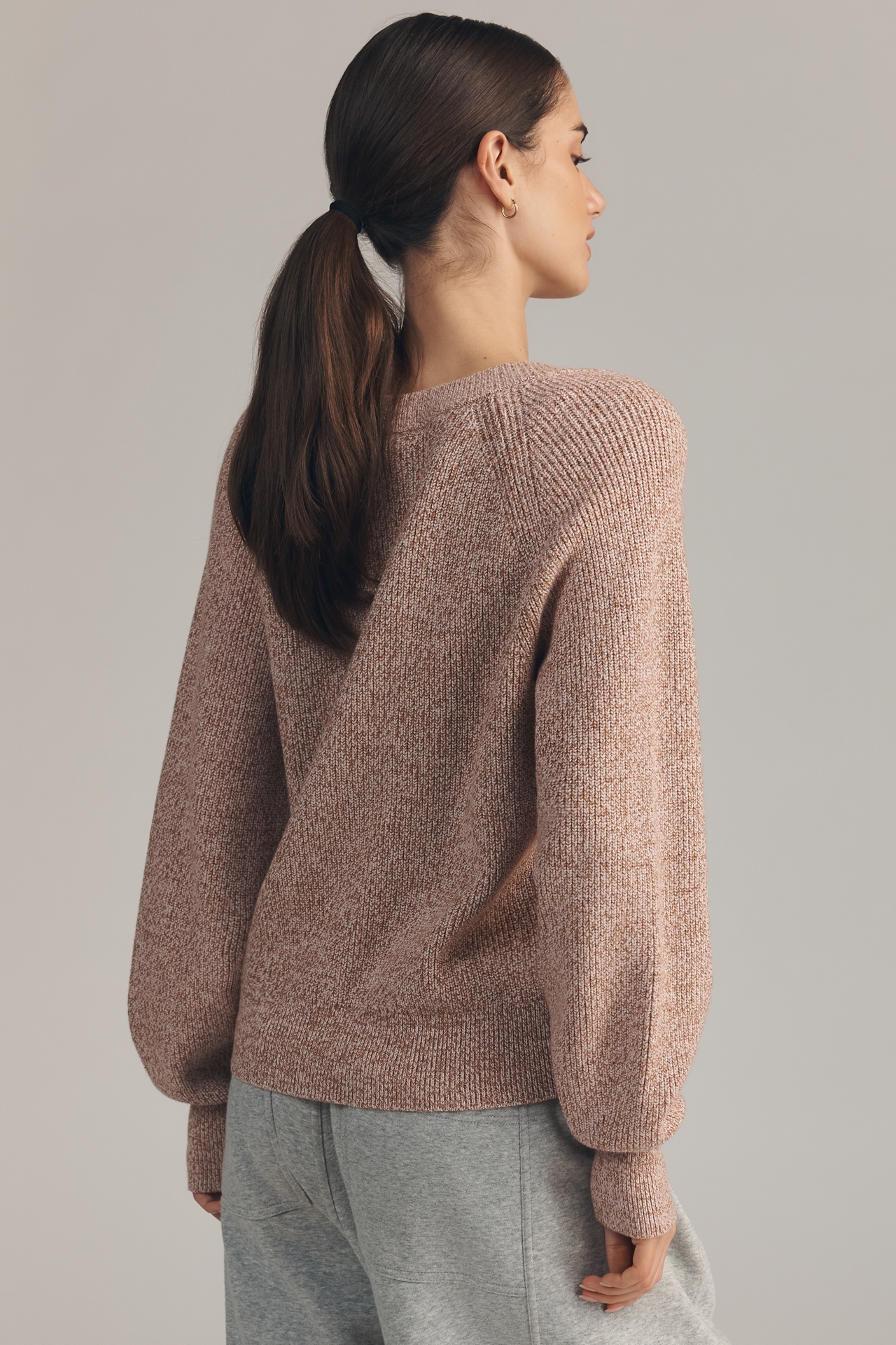 Varley Kennings Button-Front Sweater