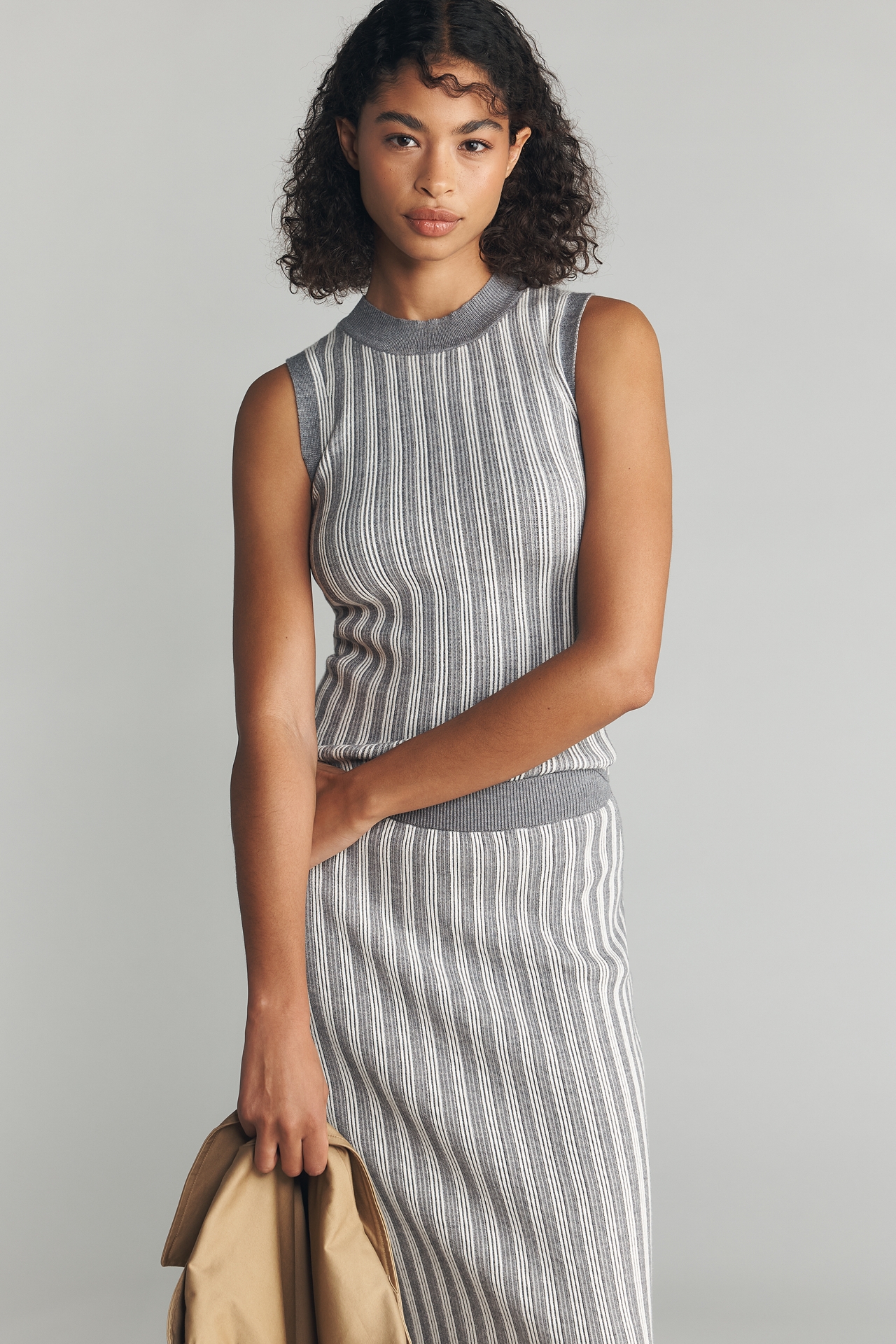 Varley Farida Ribbed Tank Top