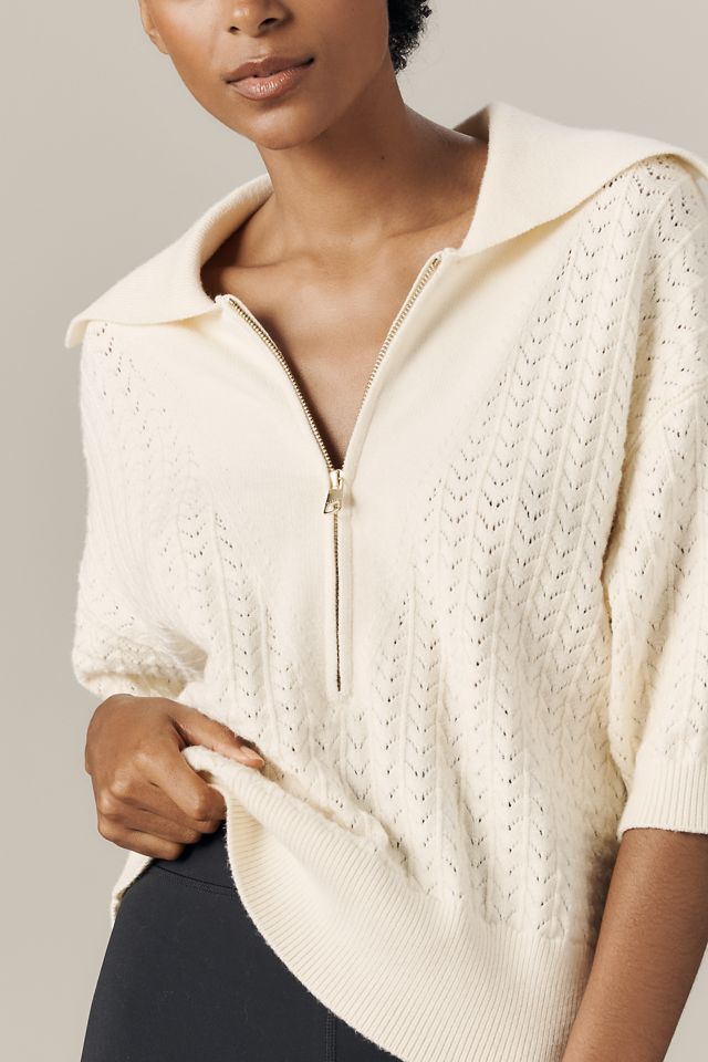 Varley Arney Half-Zip Polo Sweater #1
