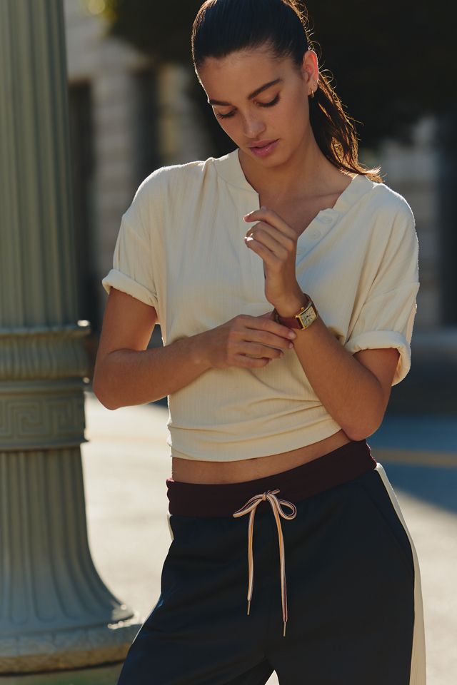 Varley Kasey Short-Sleeve Top  #1