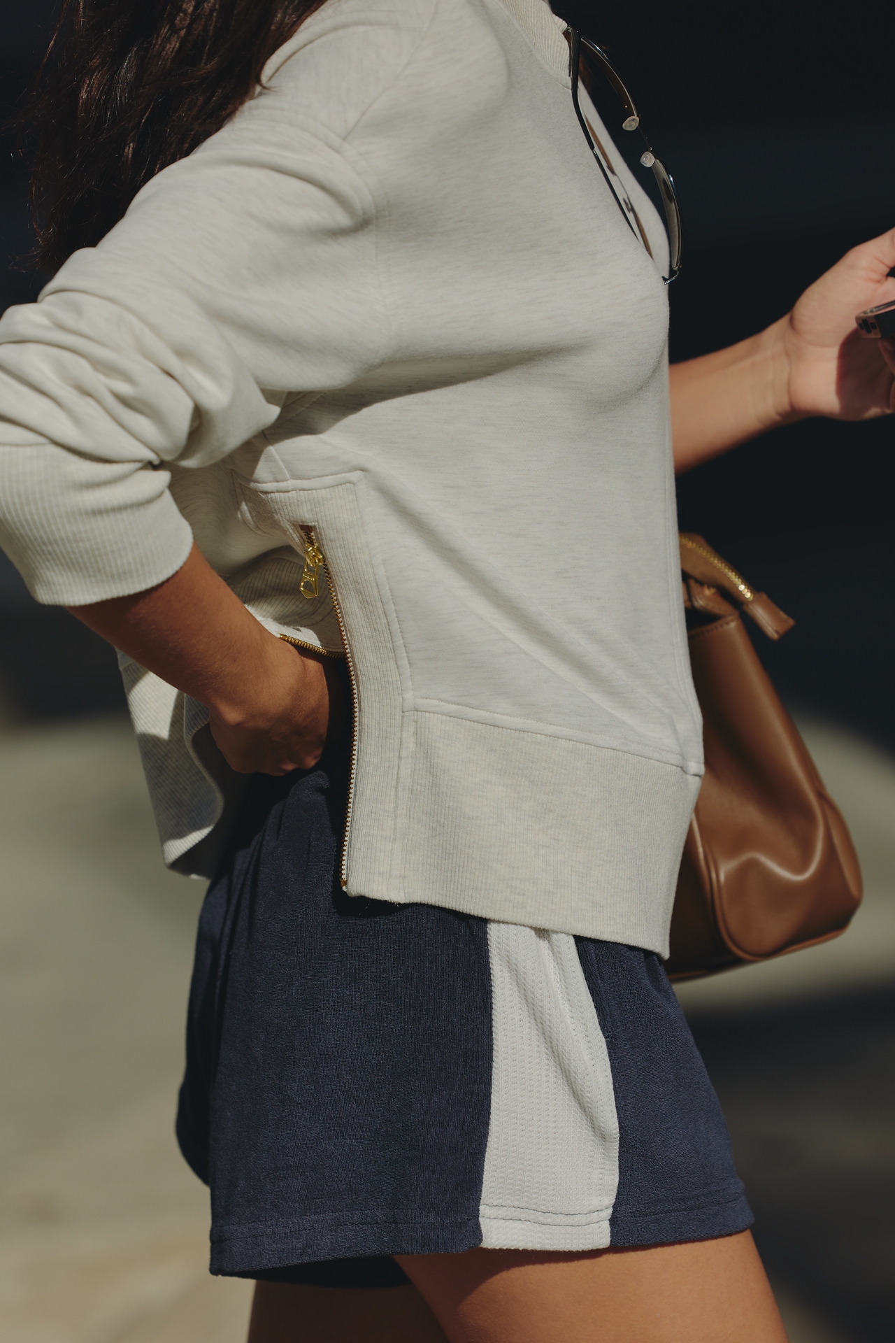 Varley Philippe Crop Sweatshirt