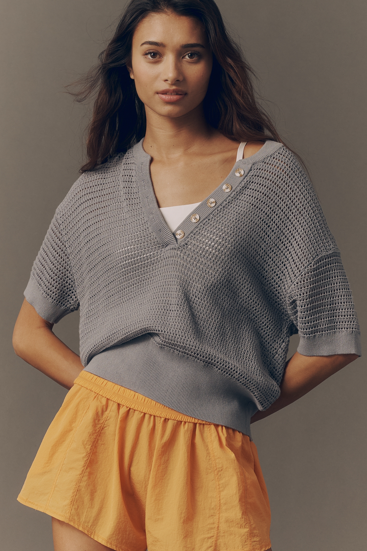 Varley Callie Short-Sleeve Pullover