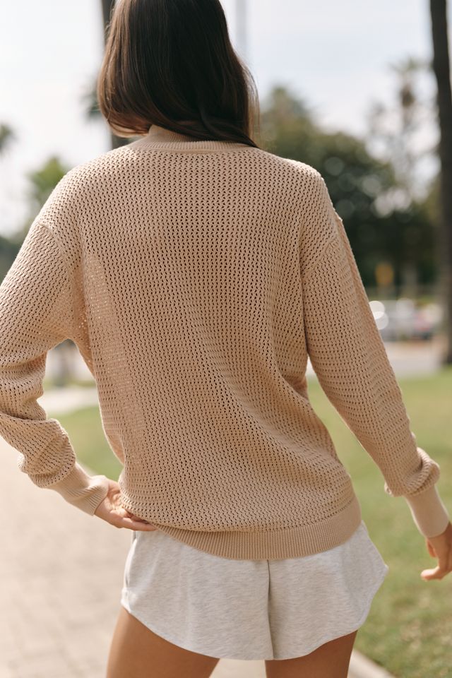 Varley Calva Cotton Knit Pullover #1