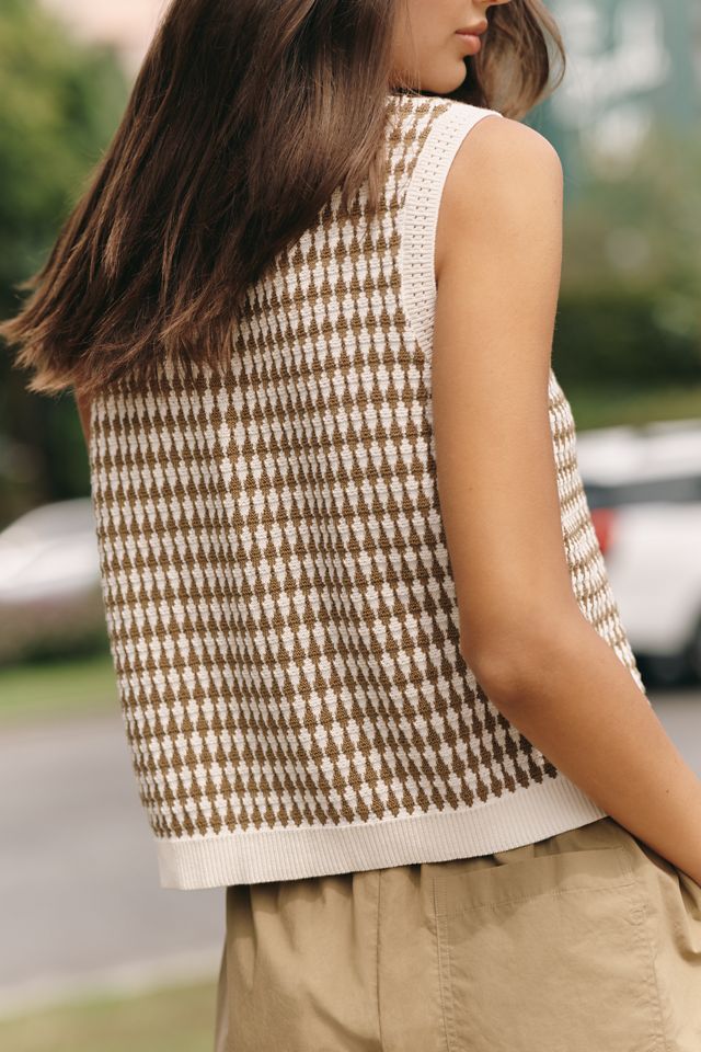 Varley Aura 100% Cotton Knit Top #2