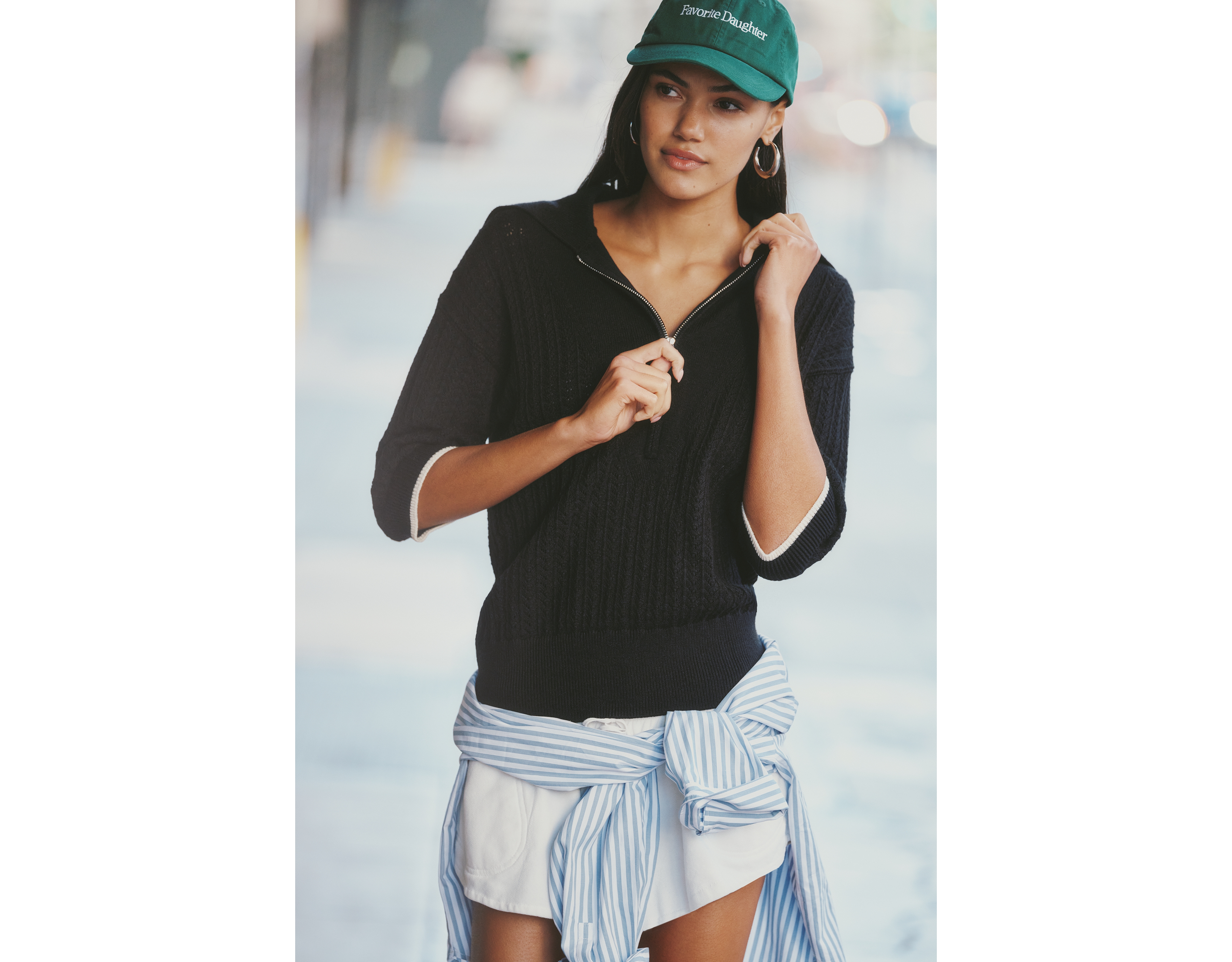 Varley Arney Half-Zip Pullover Top