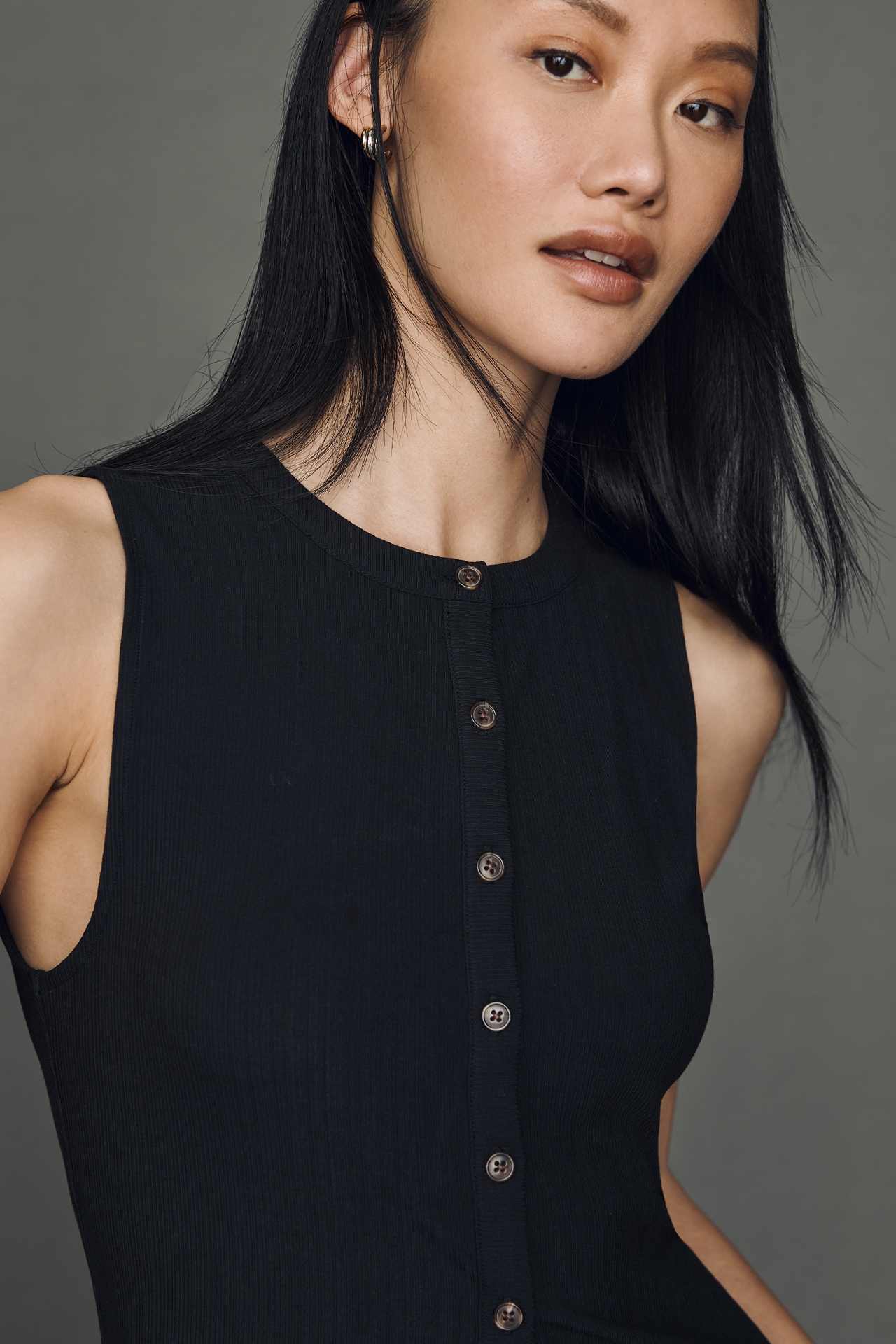 Varley Latia Button Tank
