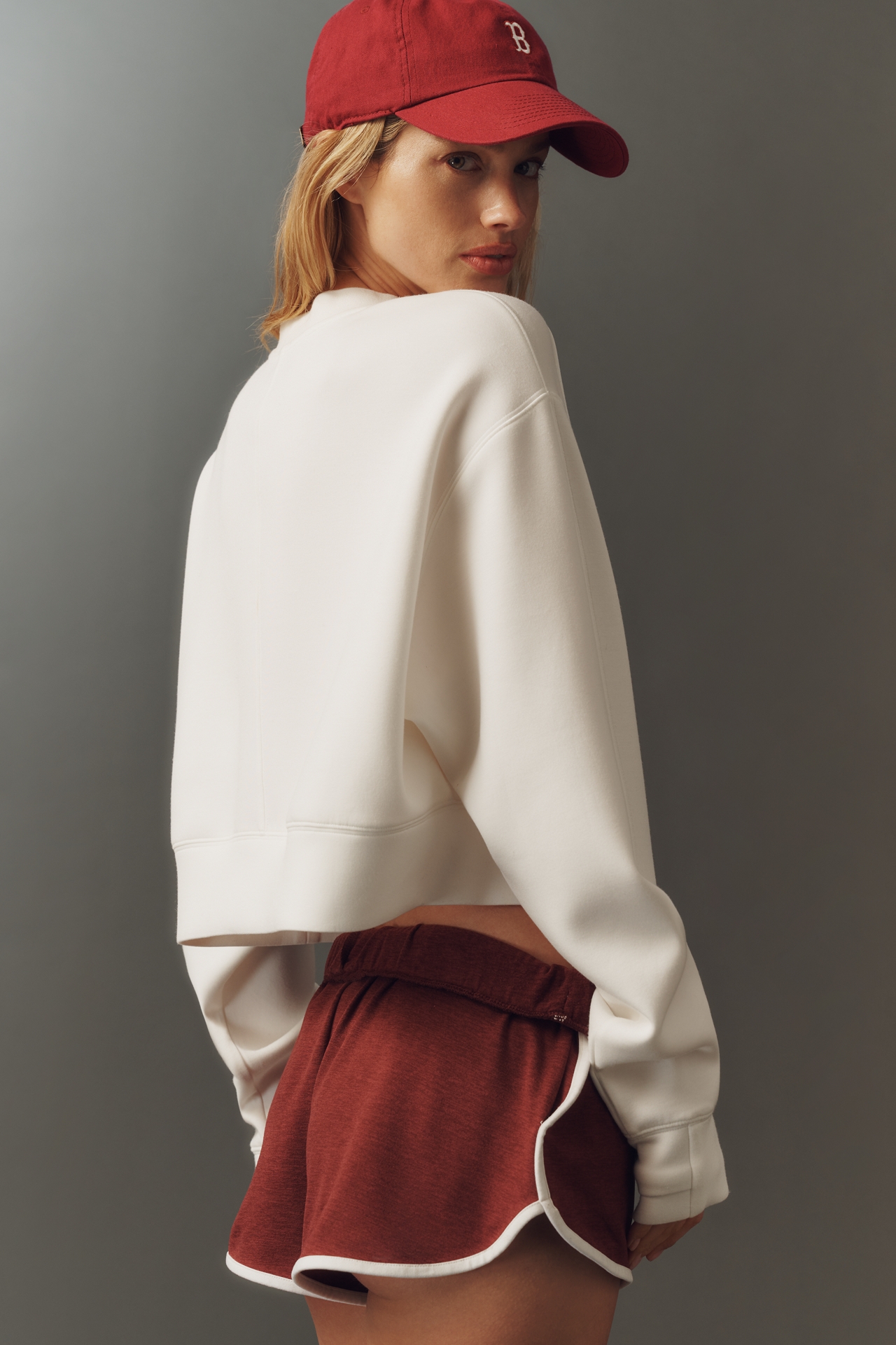 Varley Tasmin Crop Pullover