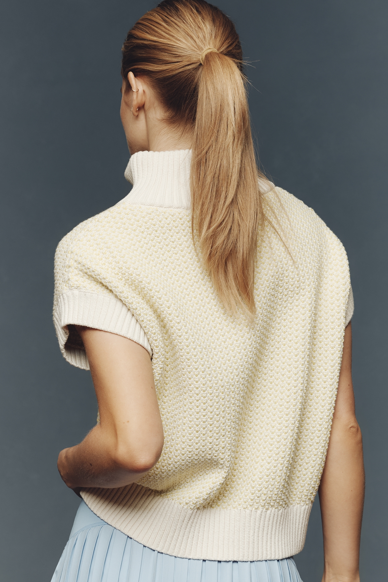 Varley Fowley Short-Sleeve Knit Pullover