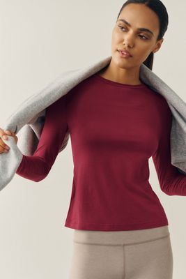 Varley Edna Fitted Long-Sleeve Top