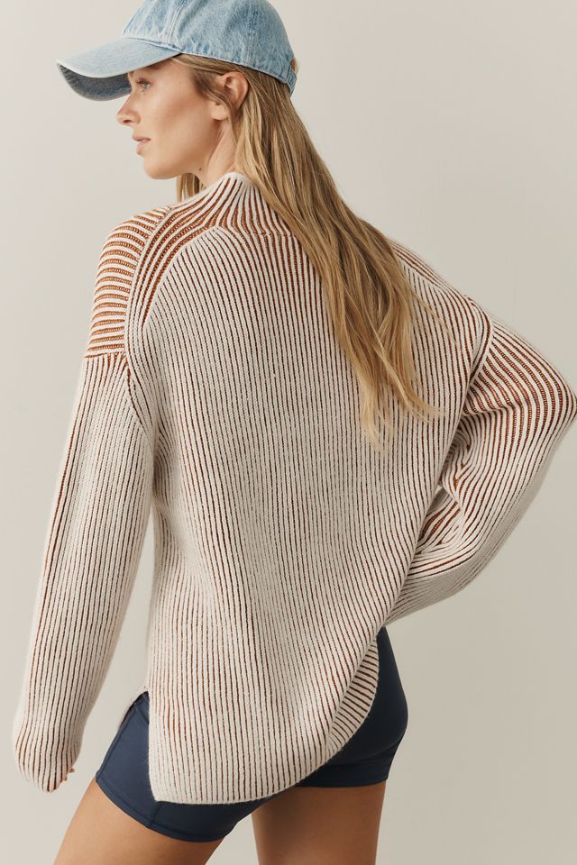 Varley Oona Long Line Sweater #1