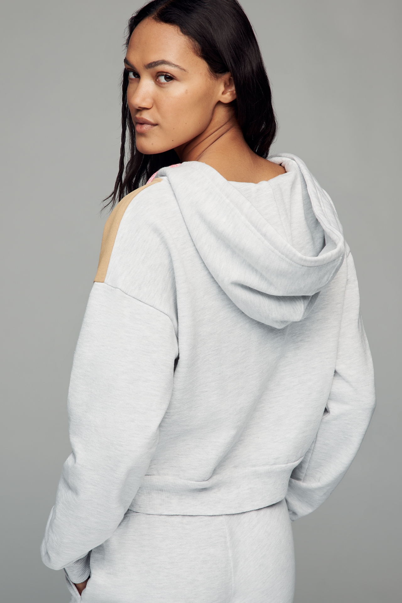 Daily Practice Colorblock Zip-Up Hoodie