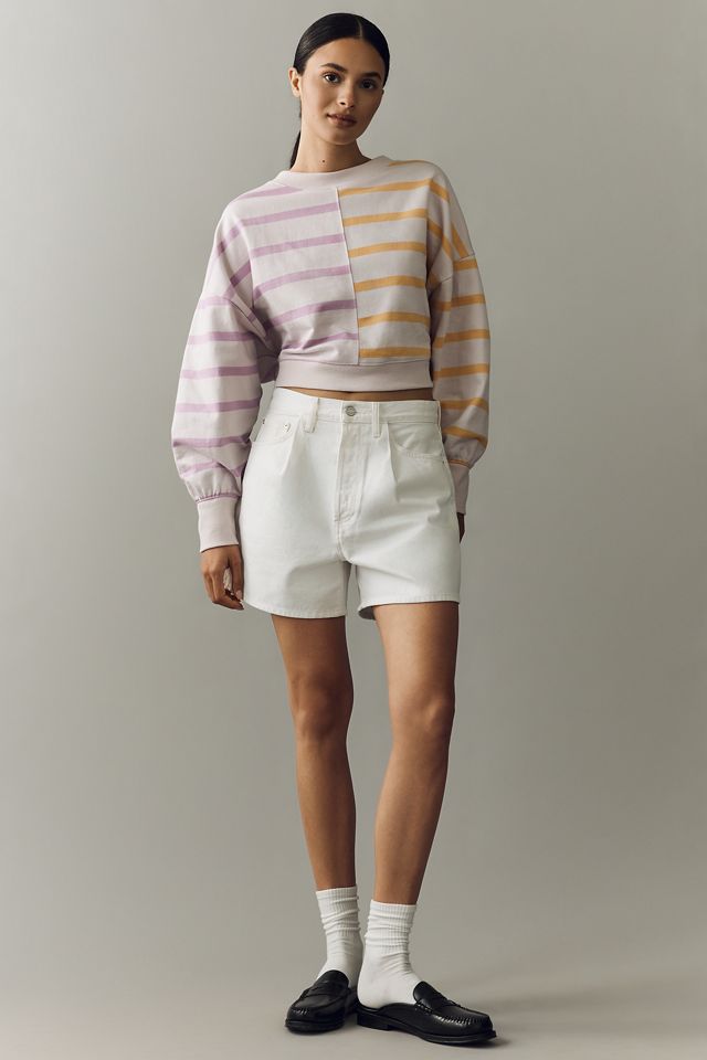 Daily Practice Cotton Stripe Long Sleeve Top  #2