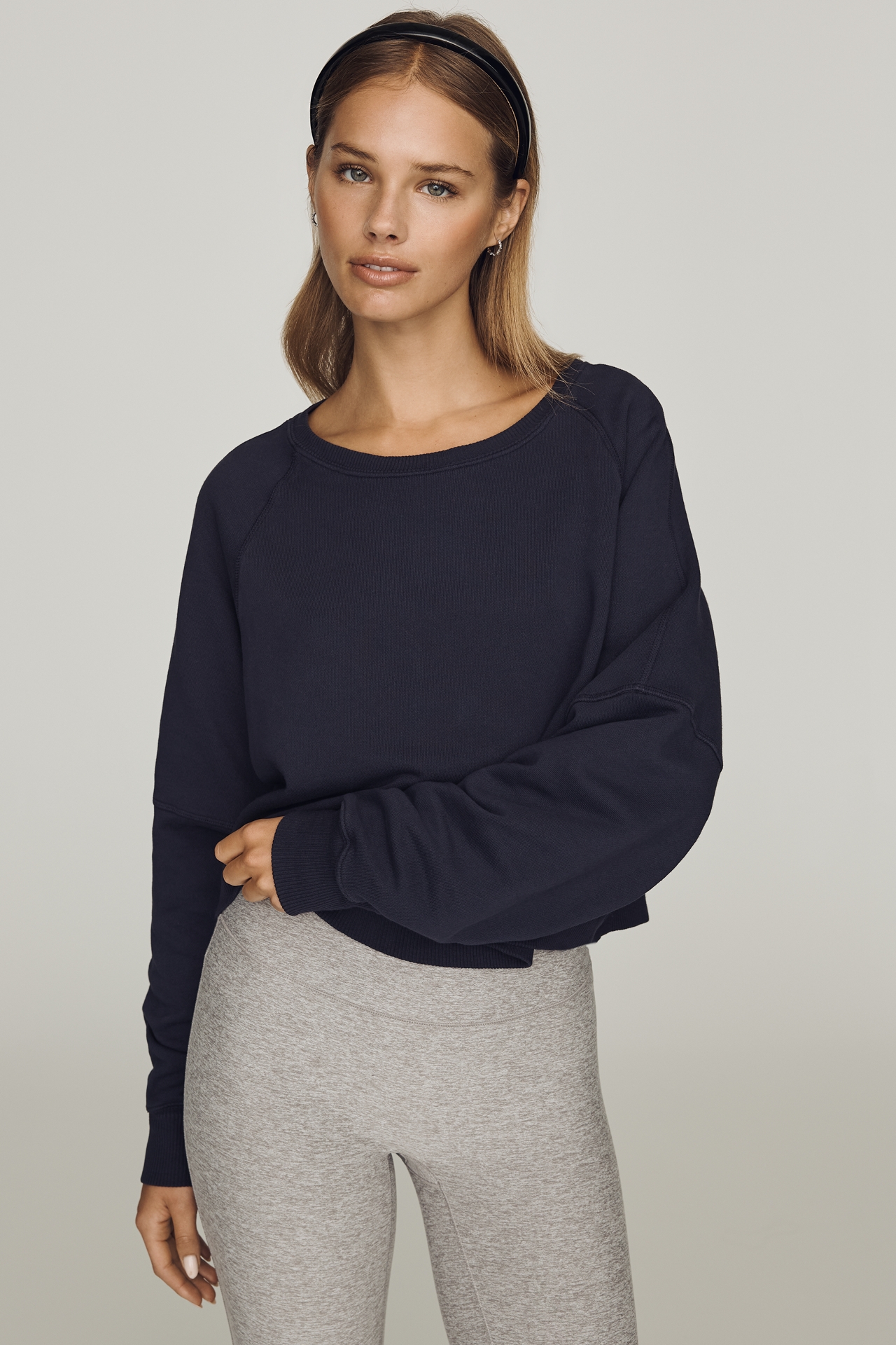 Daily Practice Open-Back Pullover
