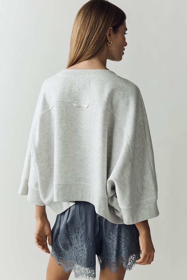 Daily Practice 100% Cotton Curved Oversized Top #4
