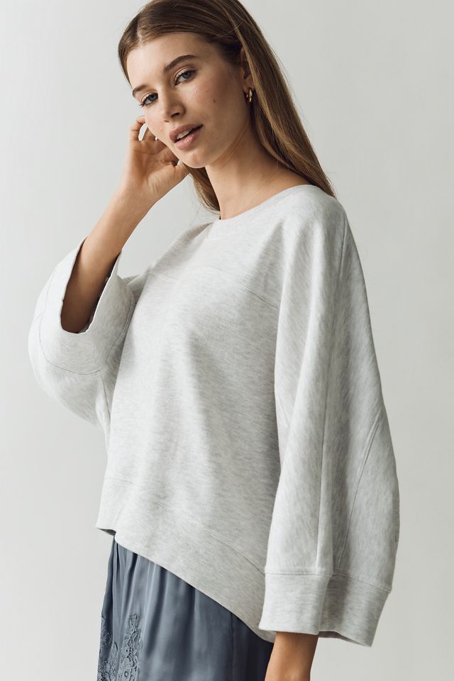 Daily Practice 100% Cotton Curved Oversized Top #2