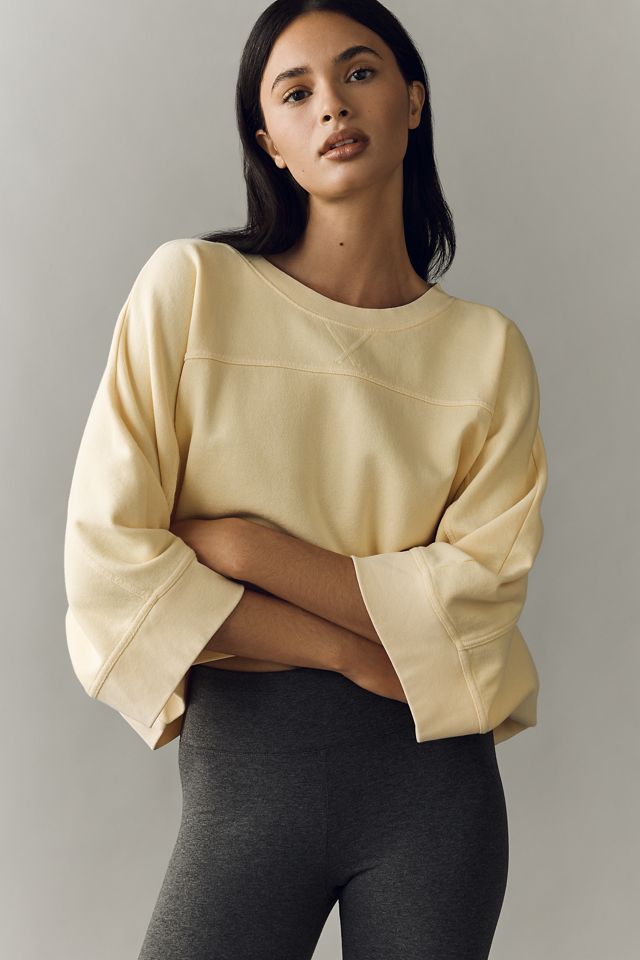 Daily Practice 100% Cotton Curved Oversized Top | Anthropologie