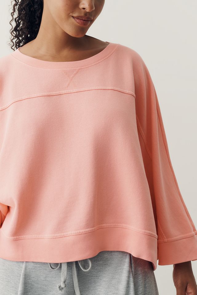 Daily Practice 100% Cotton Curved Oversized Top #5