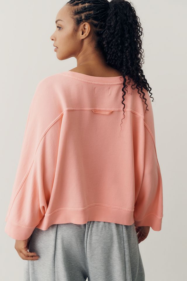 Daily Practice 100% Cotton Curved Oversized Top #6