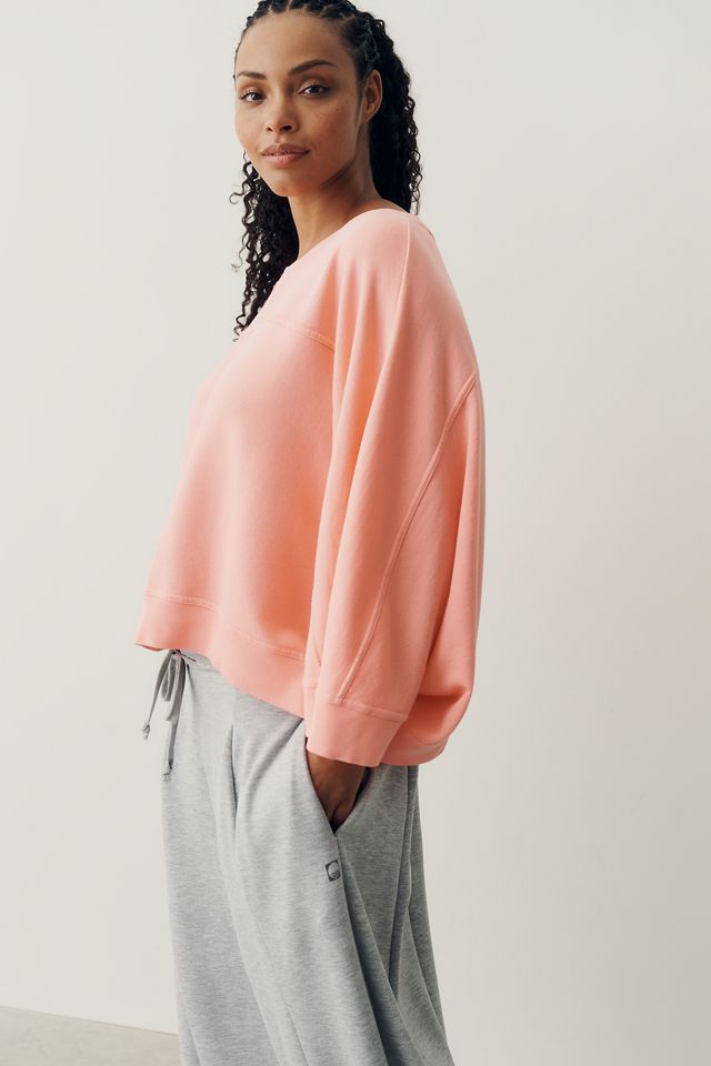 Daily Practice 100% Cotton Curved Oversized Top #4
