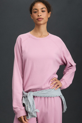 Electric & Rose Ronan Pullover Sweatshirt In Purple