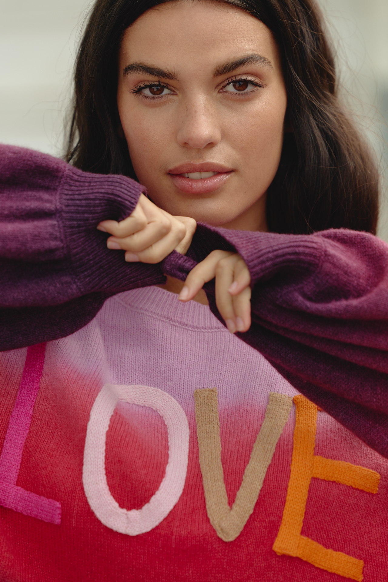 Electric & Rose Love Graphic Sweater