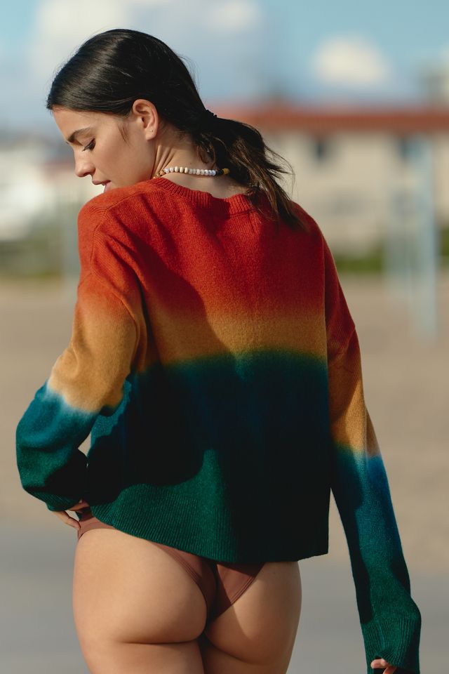 Electric & Rose Ombré Wool Blend Sweater #2
