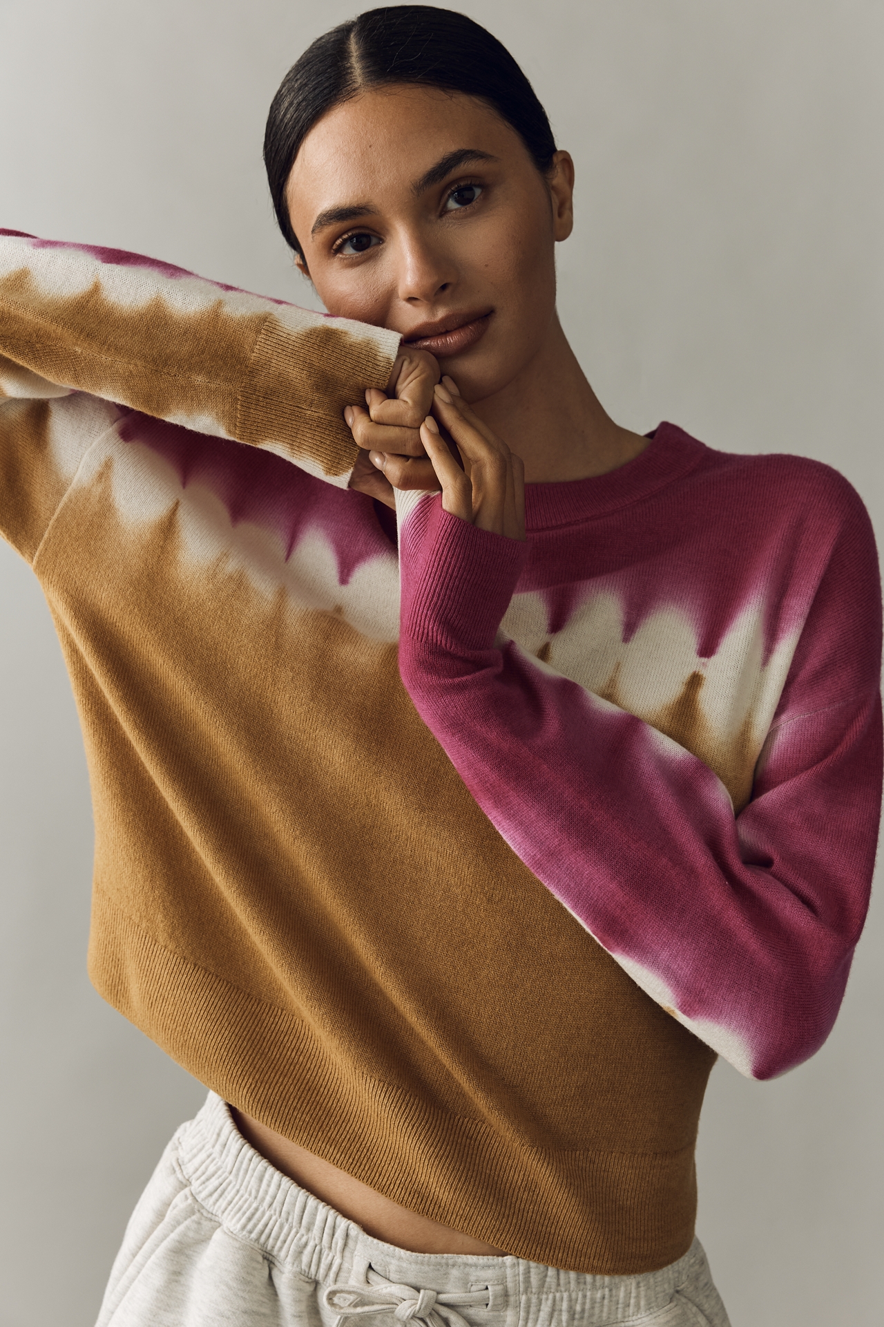 Electric & Rose Wool Pullover