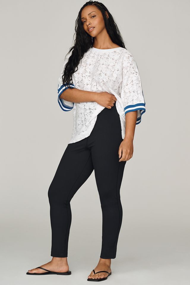 Daily Practice Sheer Lace Tee #6