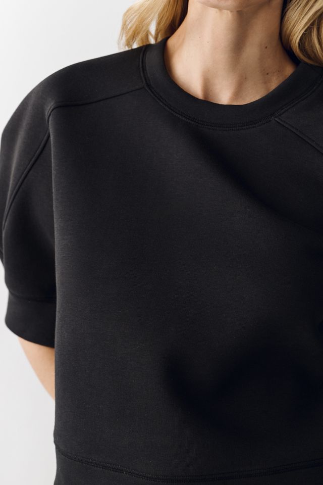 Daily Practice Short-Sleeve Bubble Sweatshirt #3
