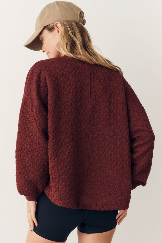 Daily Practice Crosby Quilted Sweater #1