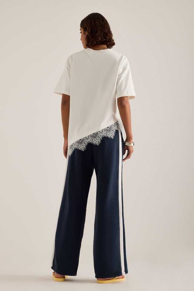 4th & Reckless Brisa Asymmetric Lace T-Shirt #5