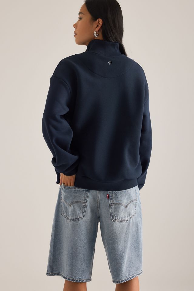 Sudadera con Media Cremallera Laurel 4th & Reckless #1