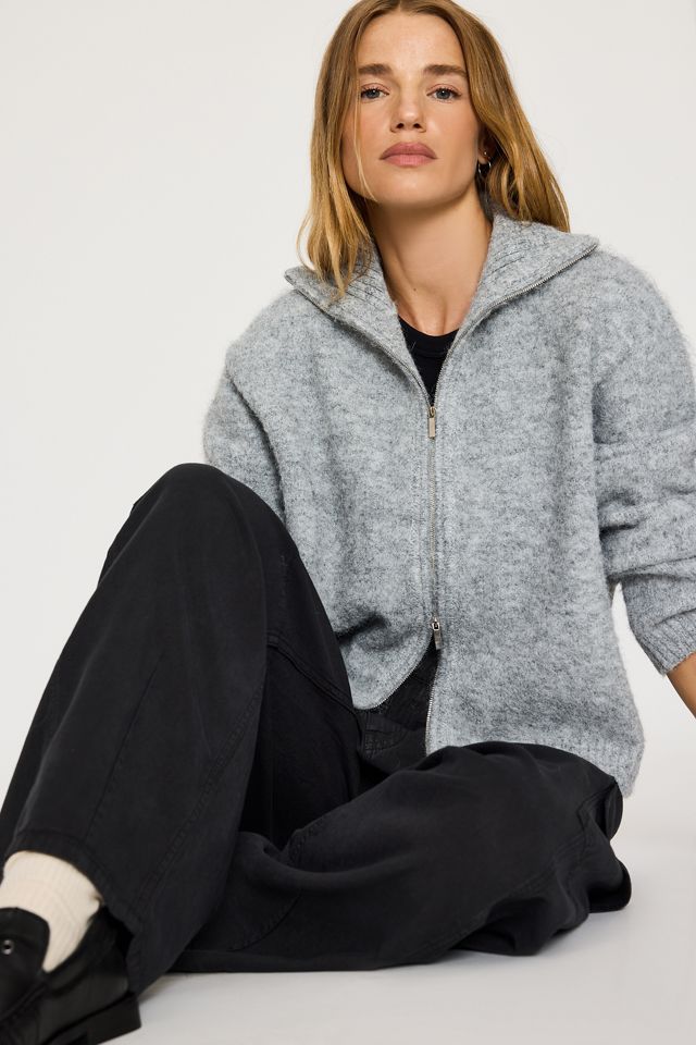 4th & Reckless Clairee Zip-Front Cardigan #2