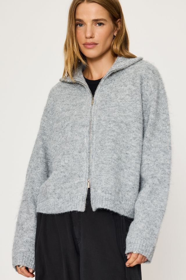 4th & Reckless Clairee Zip-Front Cardigan #3