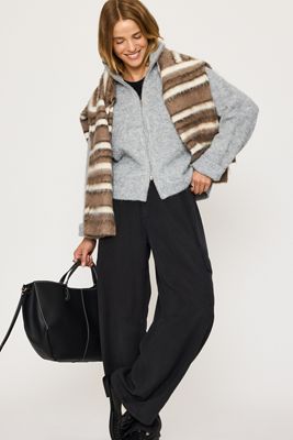 4th & Reckless Clairee Zip-Front Cardigan