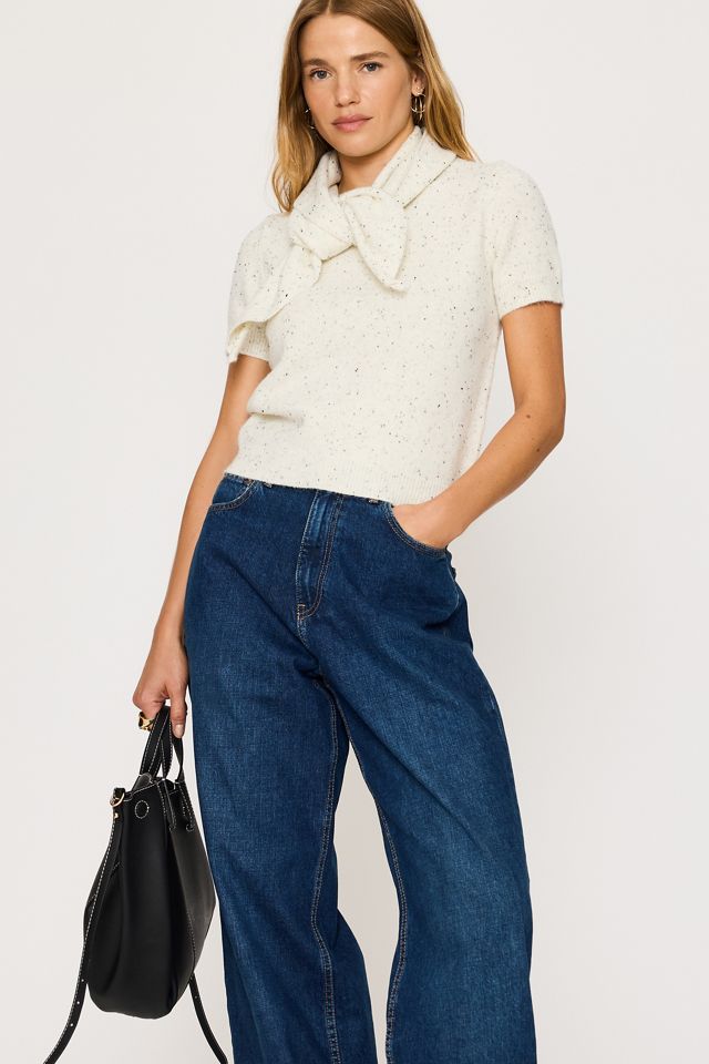 4th & Reckless Malo Scarf-Neck Knitted Top #2