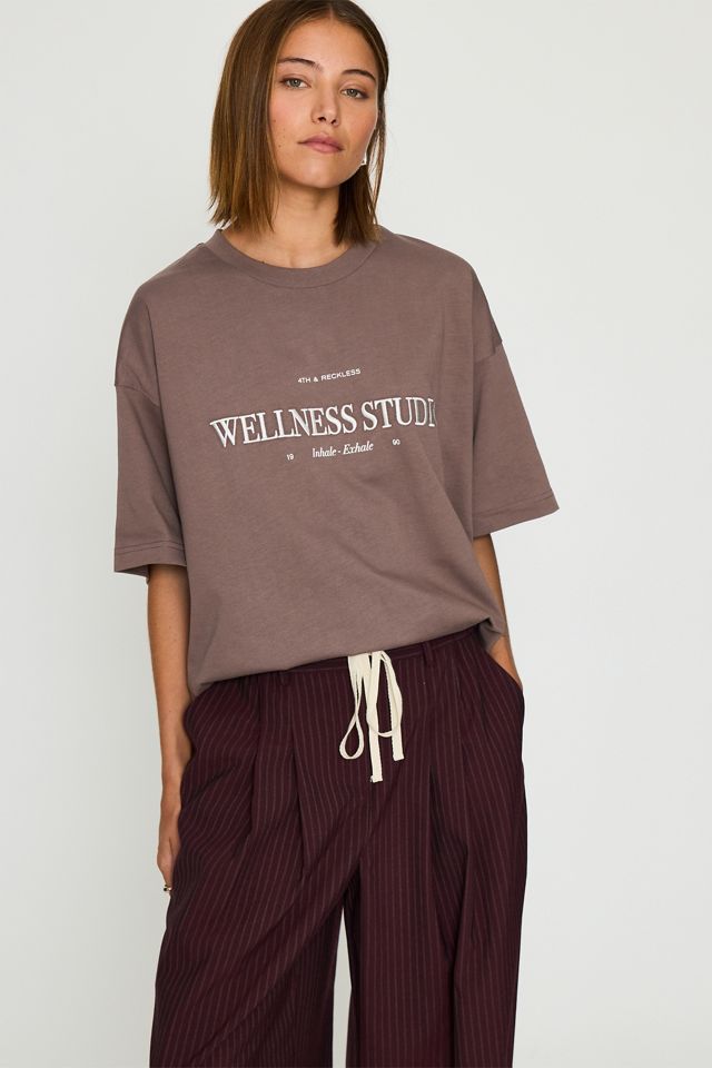 Camiseta con Bordado Wellness Naya de 4th & Reckless #3