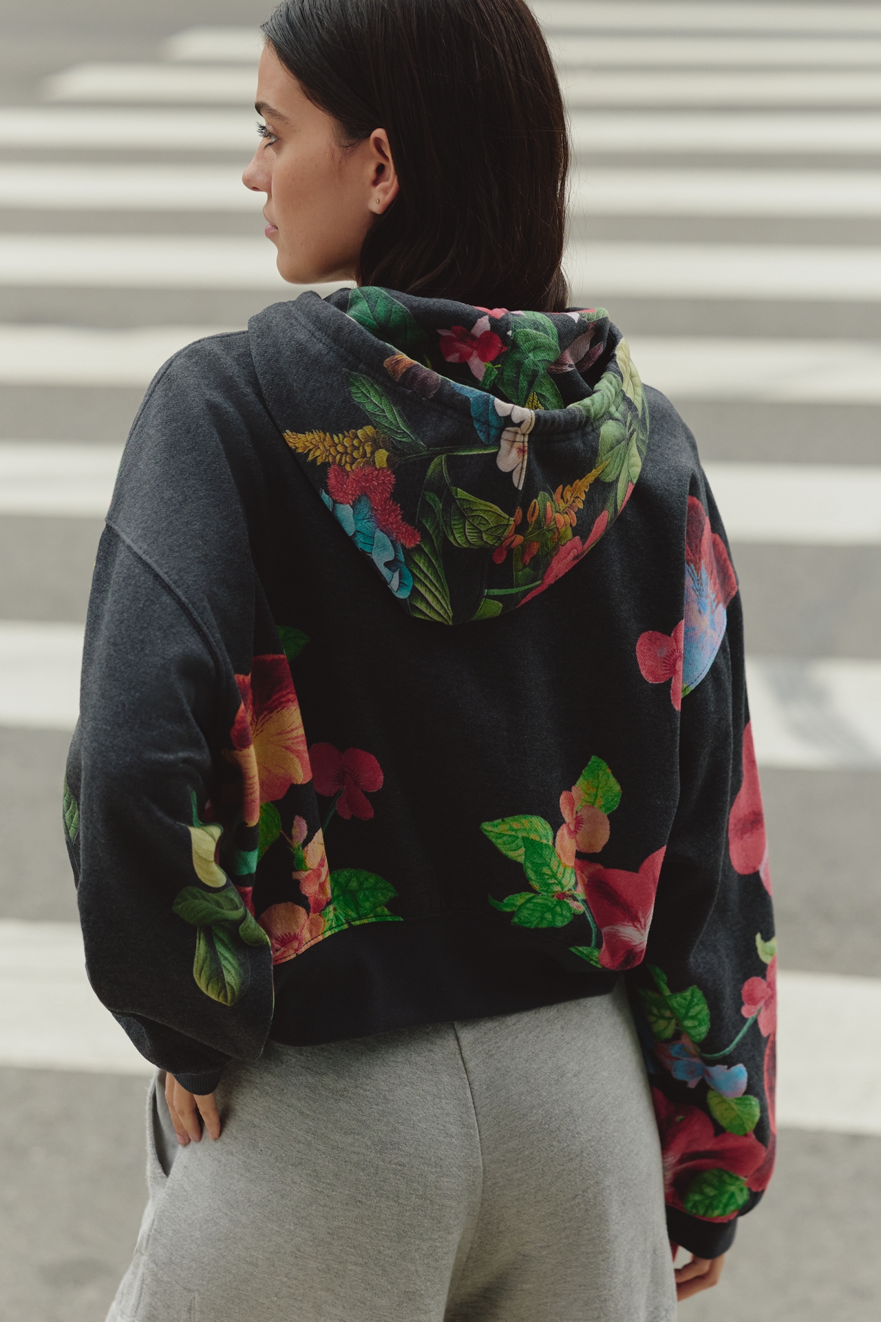 Daily Practice Crop Hooded Sweatshirt