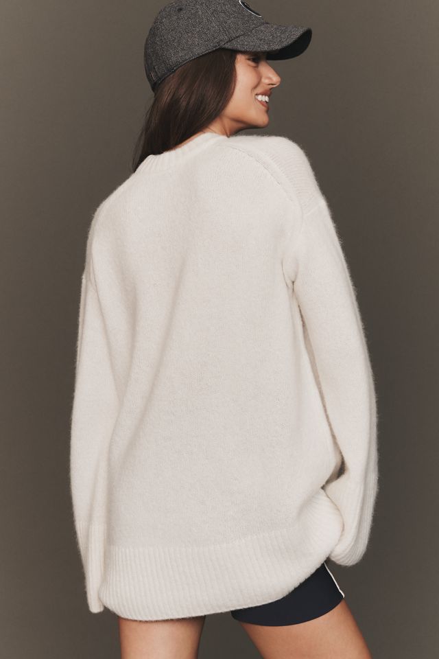 Sweaty Betty Pinnacle Wool Blend Crew-Neck Sweater #1