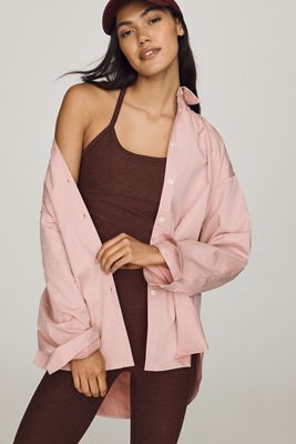 Sweaty Betty Summer Buttondown Top